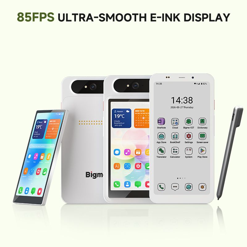 Primeiro smartphone E-Ink do mundo com 85 FPS, HiBreak Dual 3 (tela dupla E-Ink + LCD magnética), já disponível em pré-venda — equipado com Dimensity 8300 1 HiBreak Dual 3